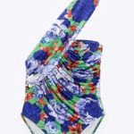 ZARA  printed asymmetrical bodysuit Photo 3