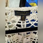 Anthropologie NWT Current Air Crochet Cardigan Sweater - ivory - one size / ALL Photo 9