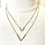 Victoria's Secret Victoria Secret gold tone necklace & bracelet set Photo 0