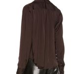Free People  Shine Bright Cowl Top in Midnight Brown Photo 2