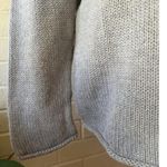 Cotton Rolled Neck And Sleeves Sweater Grey Size XL Photo 5