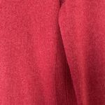 Saks Fifth Avenue Cashmere Sweater Heather Red Crewneck Long Sleeve Size S Photo 2