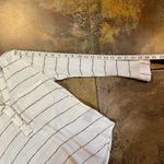 Blu Pepper White Henley Long Sleeve Top Size Small Photo 5