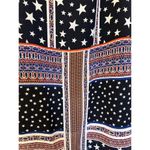 Avec Les Filles  Star Print Midi Dress Size Medium Photo 8