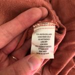 Monteau  Rose Pink V-Neck Surplice Short Sleeve Belted Wide Leg Jumpsuit Small S Photo 10