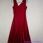 White House | Black Market New! Sleeveless Satin Slip Dress in red, size 0 Photo 0