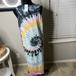 Electric & Rose posey vibe sleeveless dress NWT color: Rosa Golden Serene $128 M Blue Size M Photo 4