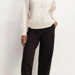 Everlane NWOT The Utility Barrel Pant in Black - Size 00 Photo 0