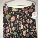 LuLaRoe Madison Skirt Floral BNWT 2X Swing Pleated Photo 4