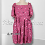 Her Universe Disney Minnie Mouse Embroidered Hearts Smocked Dress Photo 3