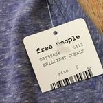 Free People NWT Carly Metal Ring Tank Top - Brilliant Cobalt - Small Photo 7