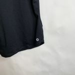 RBX Black Workout T Shirt Athleisure Pleat Back Sz Medium Photo 2