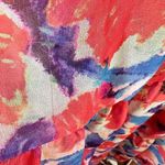 PATBO Violet Floral Flutter Halter Style Maxi Dress Size US 8 Cherry Photo 7