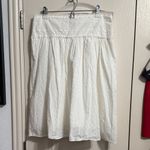 Dorothee Bis π White Eyelet Lace Cottagecore Midi Skirt Photo 1