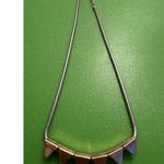 Studded Necklace Silver Rose Gold Statement Costume Jewelry Goth Gothic Photo 0