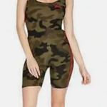 Guess Ronnie Athletic Romper Brooks Camo sz Large NWT Photo 0