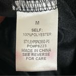 Women’s Piper & Scoot Black Jumpsuit Drawstring Waist Size Medium Black Photo 4