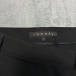 Theory EUC  Wool Blend Straight Leg Zipper Ankle Stretch Dress Pants Women's 4 Photo 5