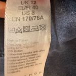 Topshop  Washed Black Ripped Denim Shorts – Grunge Mom Fit US 8 Photo 7