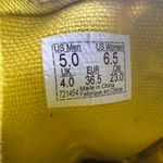 Vans  Old Skool Floral Print Yellow 60s groovy Women Size 6.5 psychedelic trippy Photo 4