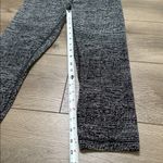 Lululemon Align Crop 21" Twillines Ice Grey Black Leggings Size 6 Photo 8