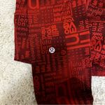 Lululemon wunder train contour 25" red logo leggings size 6 Photo 2