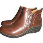Croft & Barrow  ortholite adorable wedged ankle boots new! Photo 1