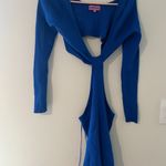 Edikted  Blue Cutout dress size small Photo 7