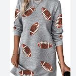 Sequin Football Dress. Size Medium Black Photo 3