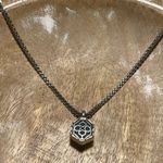 Kendra Scott Teo Dichroic Glass Silver Necklace Photo 9