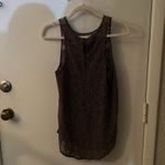 American Eagle Outfitters Purple Crochet Tank XS Festival Boho Summer Floral AEO Photo 5