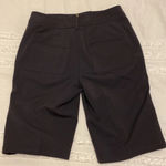 NWT G signature cropped pants Bermuda shorts Black Size 2 Photo 2
