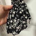 The East Order Nordstrom Elsa Mini Dress Black White Floral Print Size Small Photo 3
