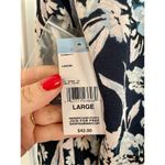 Bongo  NWT floral bell sleeve blouse size large Photo 6