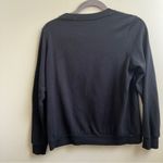 The Rolling Stones  black fleece shirt animal print tongue Size Small Photo 1