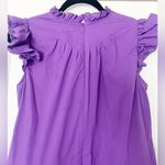 Sea New York Tabitha Tunic Poplin Dress Grape Purple Size 4 Photo 5