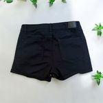 Aero NWT Seriously Stretchy High Rise Midi Shorts Size 12 Black Photo 1