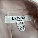 LK Bennett  Delta notch dress blush sz 10 Photo 3