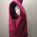 Miami  Quilted Maroon Vest Photo 6
