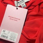 Old Navy NWT The Occasion  One-Shoulder Midi Dress Bright Coral XL Cocktail Party Photo 5