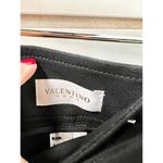 NWOT Valentino Roma Wool High Rise Knee Length Pencil Skirt Black Women Size 4 Photo 4