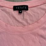 1. State NWOT  Light Coral Pink Knot Front T-Shirt size Medium Photo 2