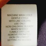 Worthington Plum Paisley Chiffon Bias Cut Midi Skirt Size 12 Photo 6