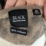 Saks 5th Avenue Saks Fifth Avenue Leopard Print Cashmere Short Sleeve Chic Size XL Quiet Luxury Photo 3