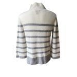 Griffen Cashmere Bell Sleeve Sweater, Sz S Gray Photo 2