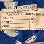 Chico's  Shirt Medium Or 1 Dolman Abstract Art To Wear Travel Vacation Beach Boat Photo 7