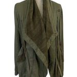 Anthropologie Hei Hei Women Cargo & Lace Military Jacket Sz.Sm Green Gorpcore Photo 0