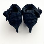 Rocket Dog Black Fine Leather Upper Bow Accent Almond Toe Booties, Size 7 Photo 1