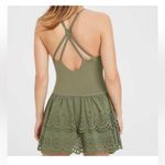 Aerie Offline by  Real Me Eyelet Romper XXS Photo 1