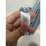 Spenser Jeremy Women’s Maxi Dress Small Light Blue White Striped Twist Front Photo 7